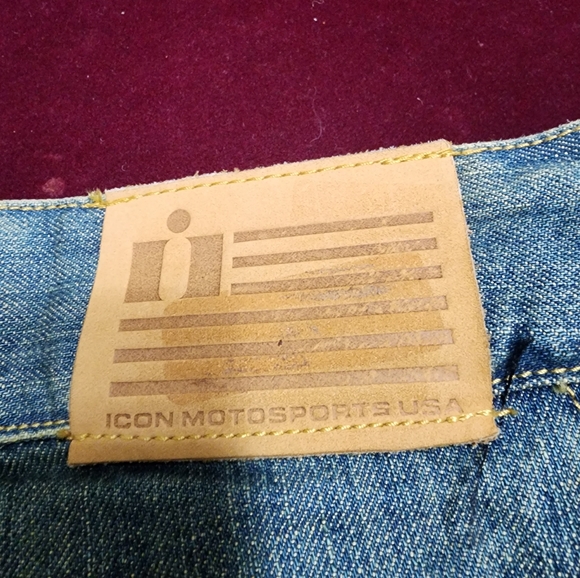 NWOT ... Icon Moto Sports USA  Victory Pants ... Jeans pants 👖 - Picture 16 of 16